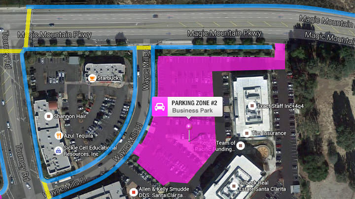 Parking Zone 2 - Business Park