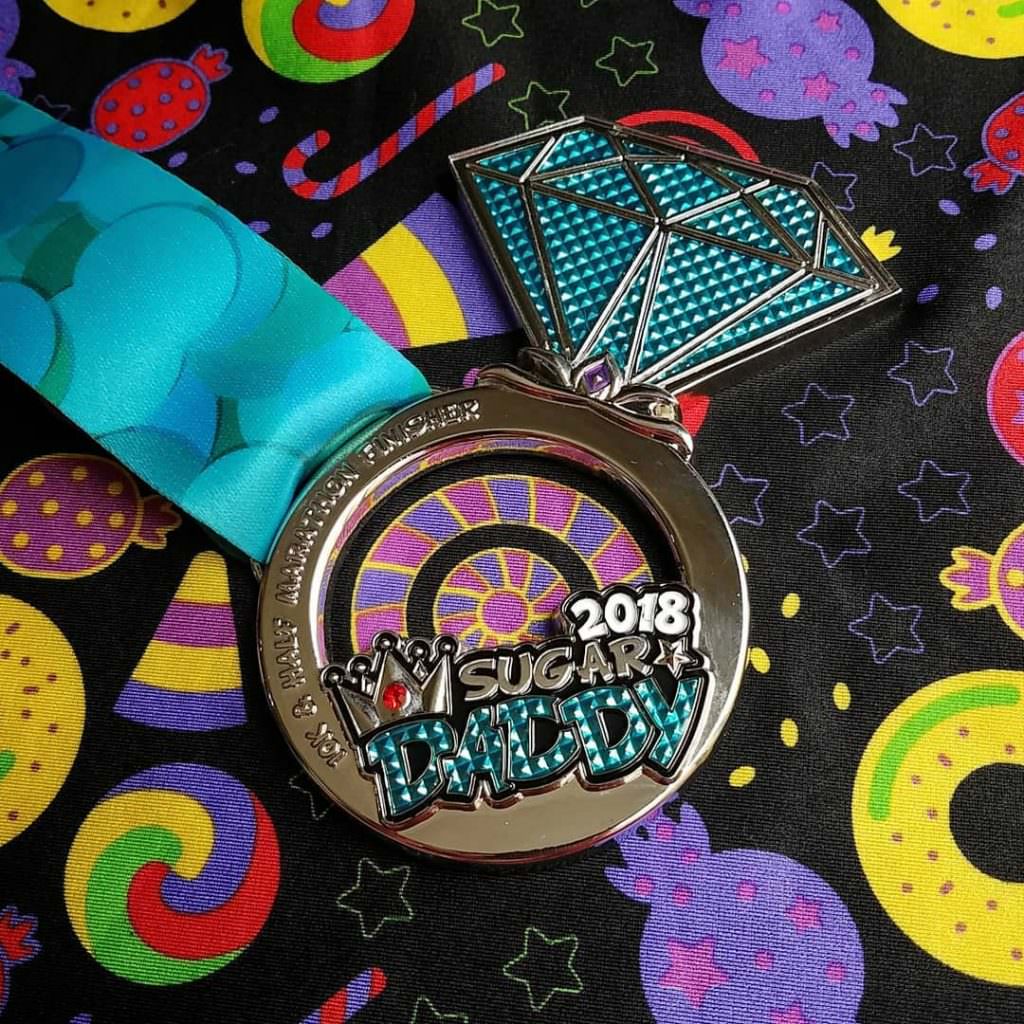2018 Half/10K Medal