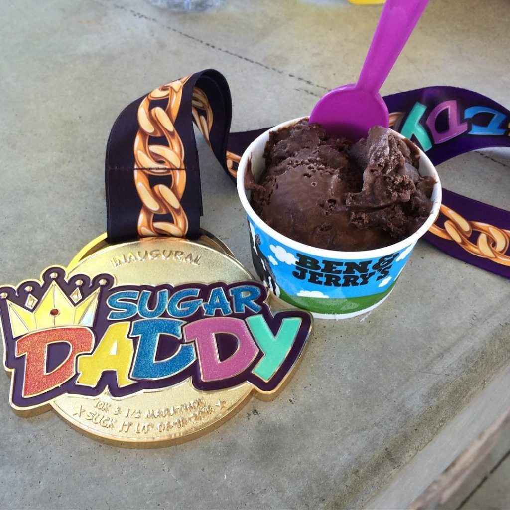 Sugar Daddy Medal & Ice Cream